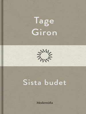 cover image of Sista budet